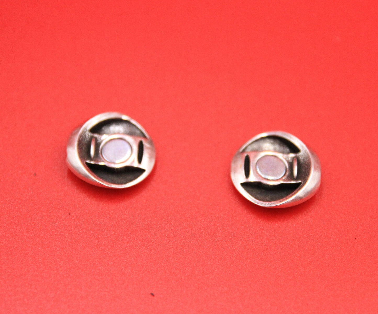 FC0393>>MADE in EUROPE zamak 5mm flat cord clasp, 5mm flat round clasp Qty1