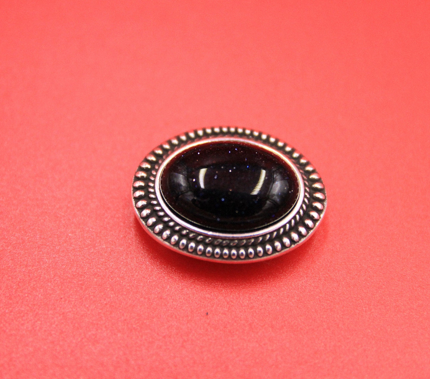 FC0398>>MADE in EUROPE zamak oval clasp for 10mm, oval flat cord clasp with gemstone, 10mm flat cord clasp, (TM10X3SMI) Qty1