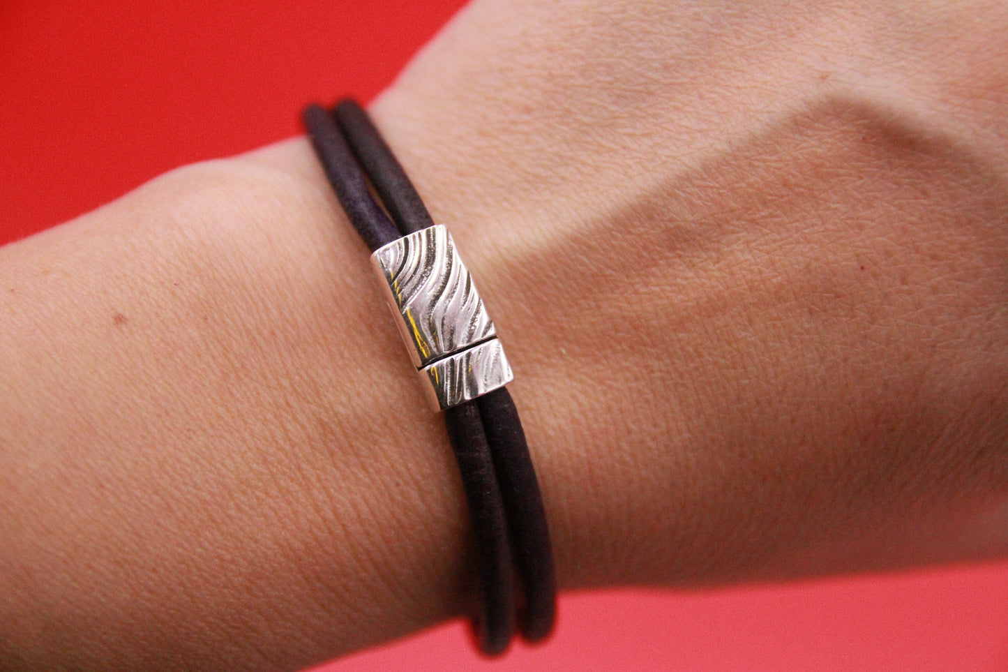 FC0390>>MADE in EUROPE zamak 6x3mm clasp, zamak clasp for 6mm cord, qty1
