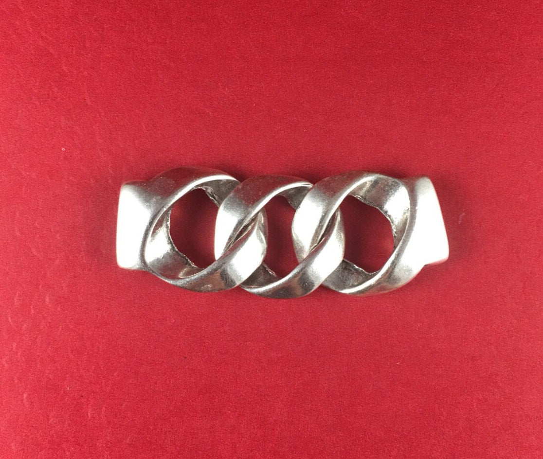 C0017>> MADE in EUROPE zamak chain connector, zamak connector for bracelet(6752)qty1