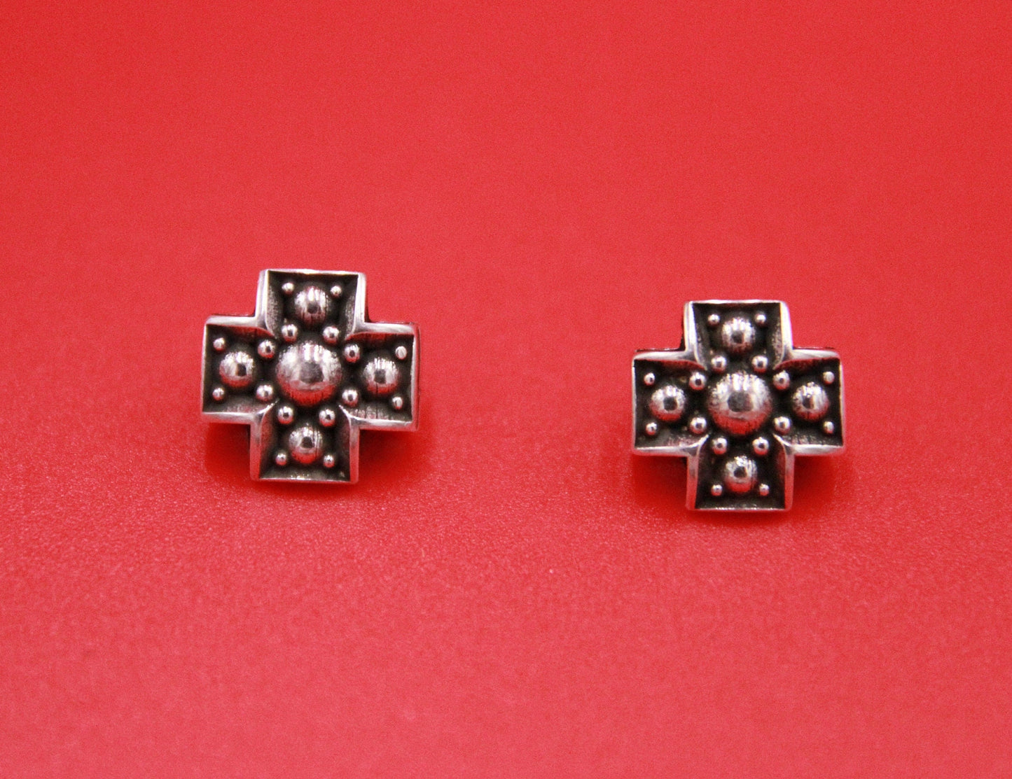 FS0556>>MADE in EUROPE 2 zamak cross sliders for 10mm flat cord, 10mm zamak slider, flat leather cord CROSS slider, Qty2