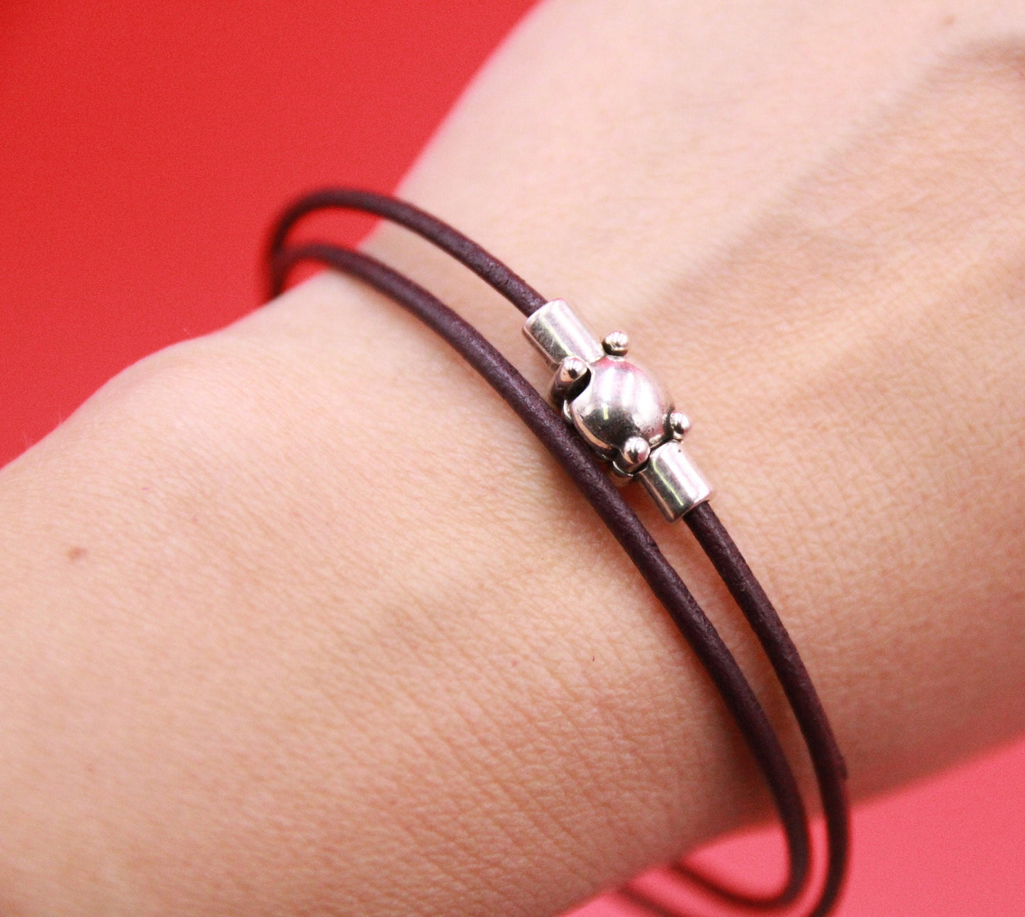 RC0197>>MADE in EUROPE zamak clasp for round cord, round leather cord clasp (TM2-TM3) qty1