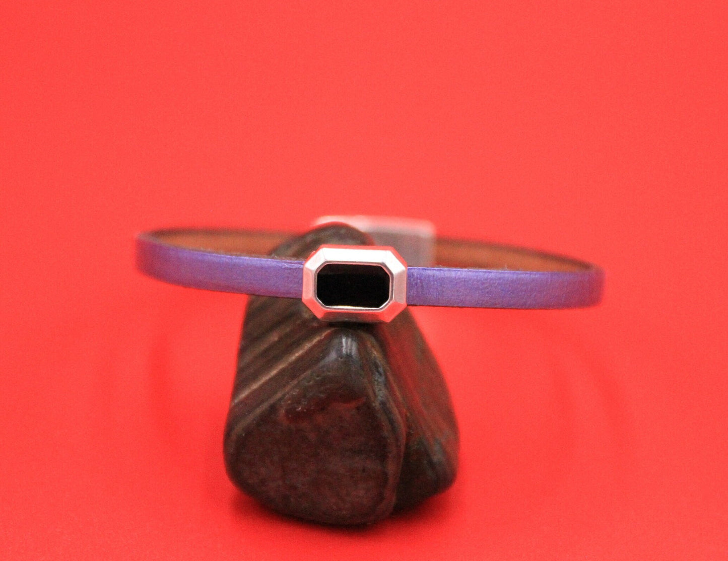 FS0589>>MADE in EUROPE 2 zamak enamel sliders, 5mm flat cord oval sliders, 5mm oval sliders Qty2