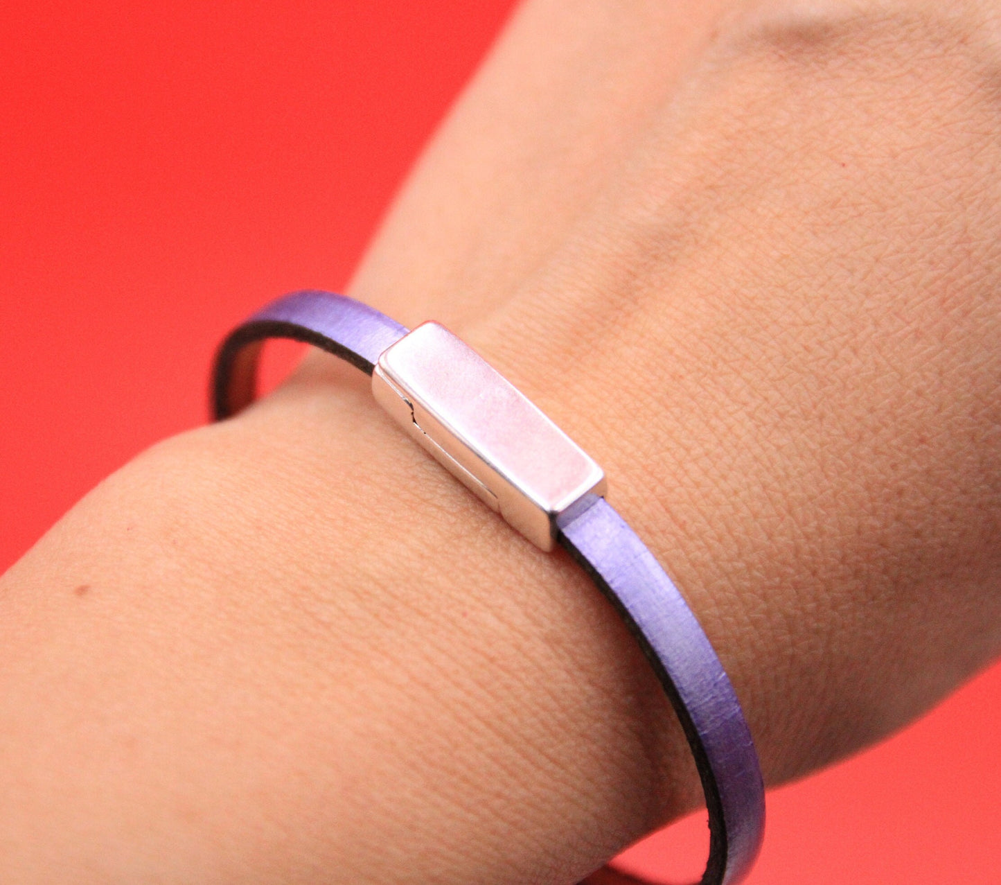 FC0399>>MADE in EUROPE 5mm flat cord clasp, zamak 5mm clasp, zamak clasp, 5mm flat cord clasp (13469) Qty1