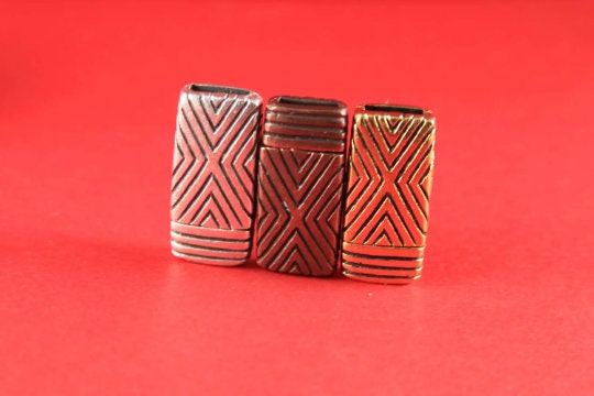FC0223>>MADE IN EUROPE zamak clasp for 10mm flat leather cord, 10mm clasp for 10mm flat cord Qty1