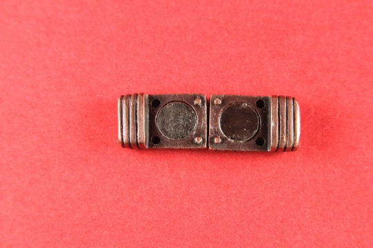 FC0223>>MADE IN EUROPE zamak clasp for 10mm flat leather cord, 10mm clasp for 10mm flat cord Qty1