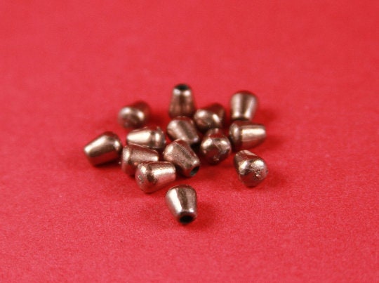 6/7 MADE in EUROPE 10 zamak cord ends, 2mm round cord ends, zamak 2mm round cord ends Qty10