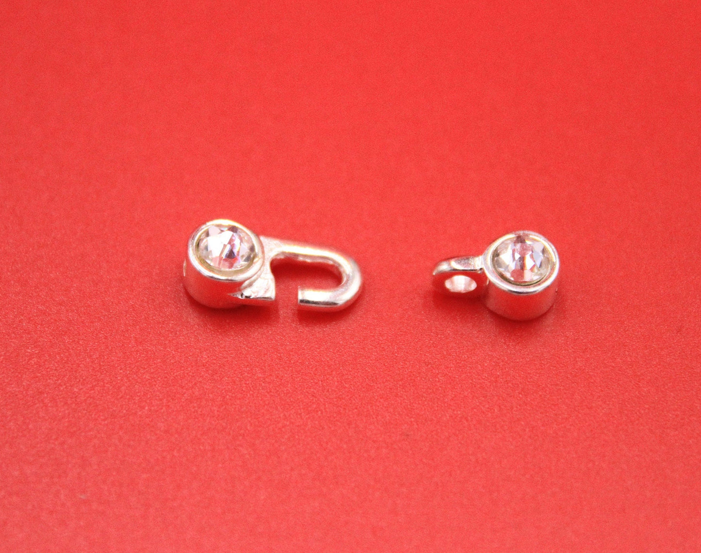 RC0203>> Swarovski crystal cabochon clasp for 2mm cord (5788/03)
