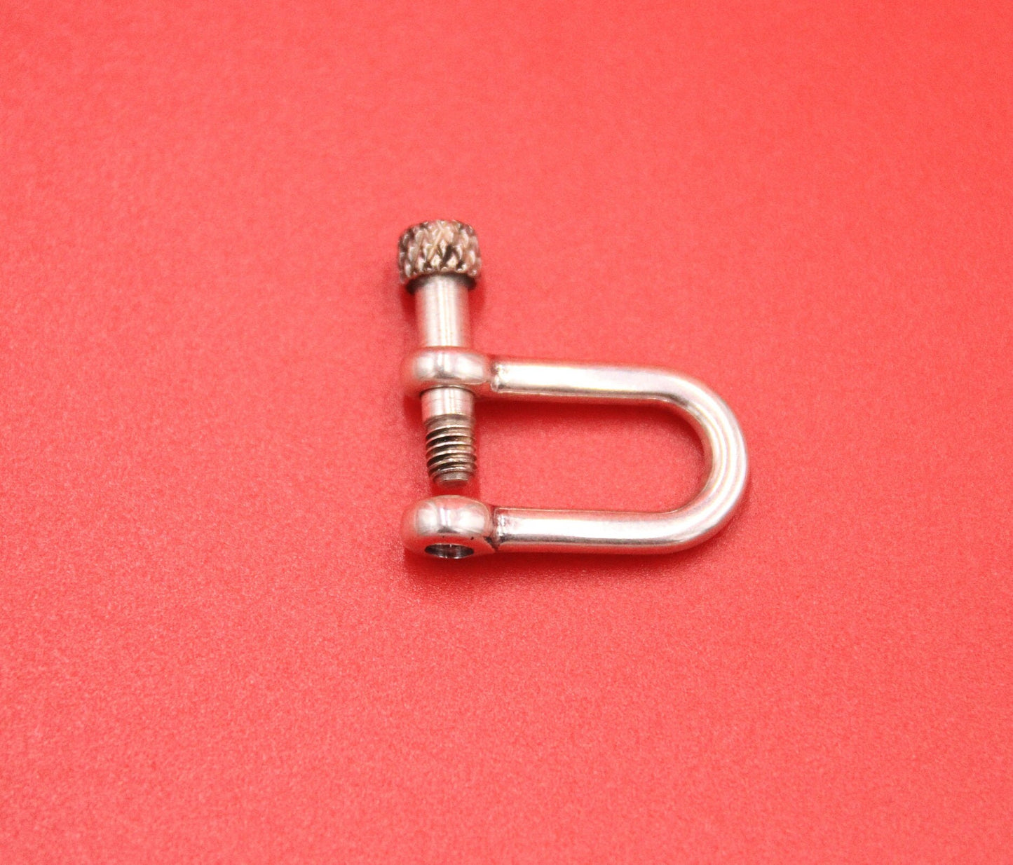 FC0403>>MADE in EUROPE D shape clasp, 5mm flat clasp, 6mm flat clasp, bracelet clasp (78973/08)