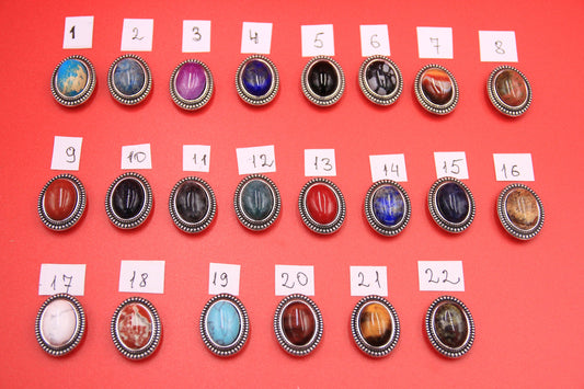 FC0398>>MADE in EUROPE zamak oval clasp for 10mm, oval flat cord clasp with gemstone, 10mm flat cord clasp, (TM10X3SMI) Qty1