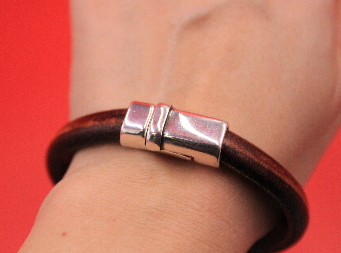 LC0033>> licorice cord clasp, 10x6mm clasp, zamak clasp for licorice cord
