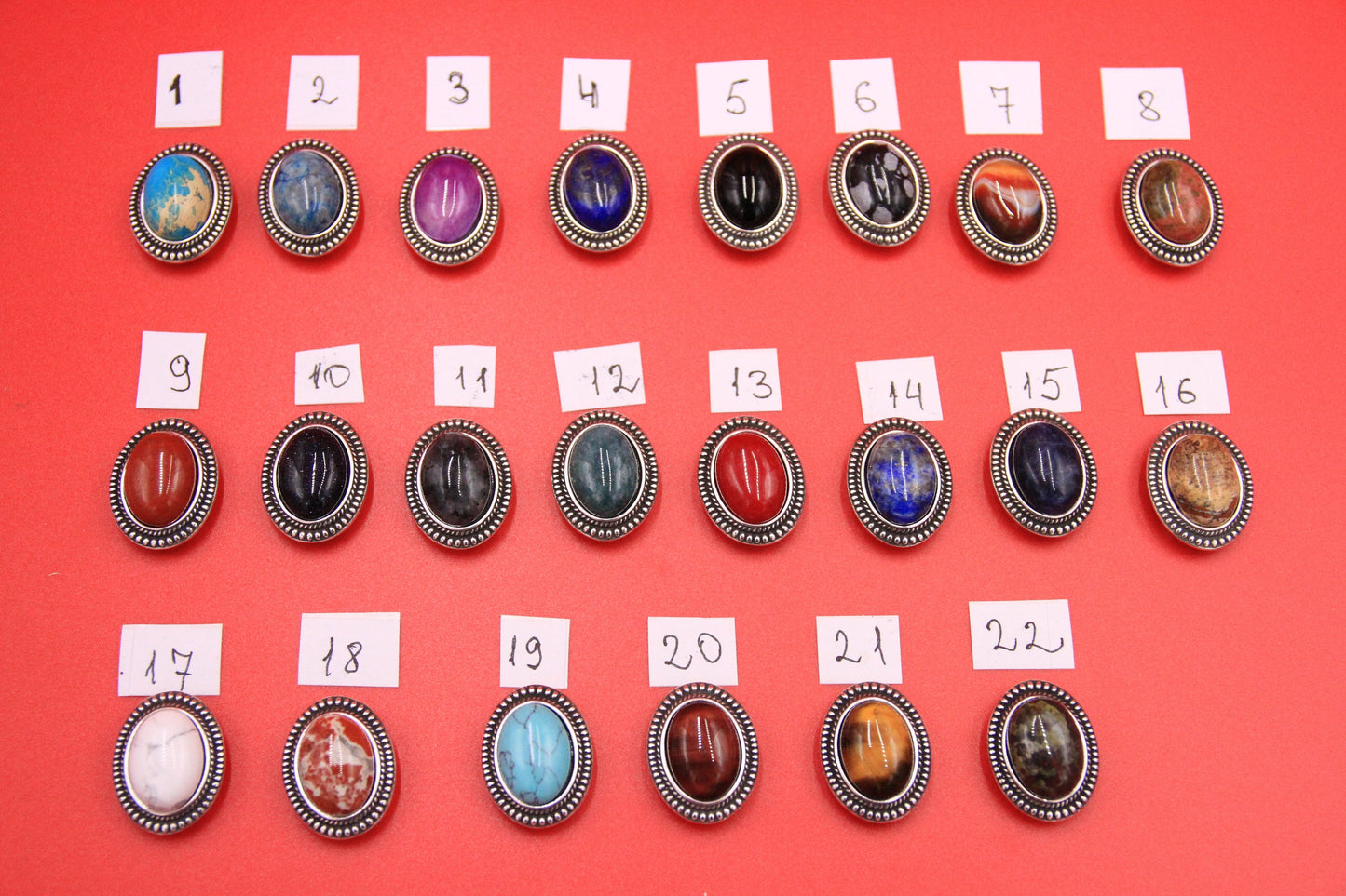 FC0398>>MADE in EUROPE zamak oval clasp for 10mm, oval flat cord clasp with gemstone, 10mm flat cord clasp, (TM10X3SMI) Qty1