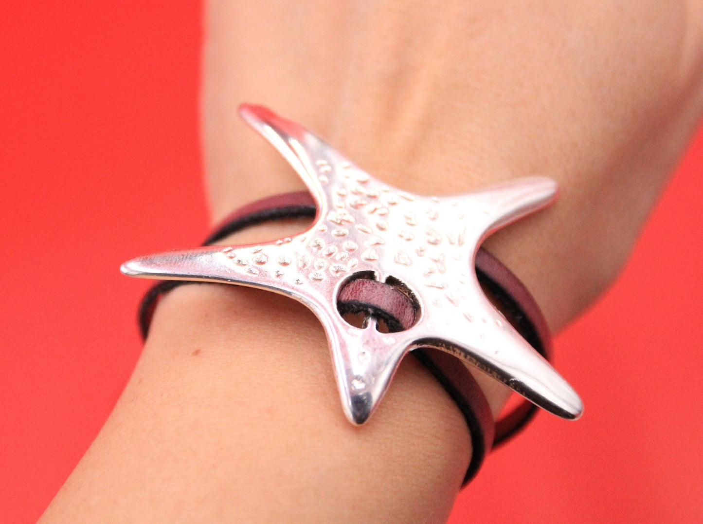 FS0603>>MADE IN EUROPE starfish zamak slider, zamak starfish slider, large starfish slider, Qty1