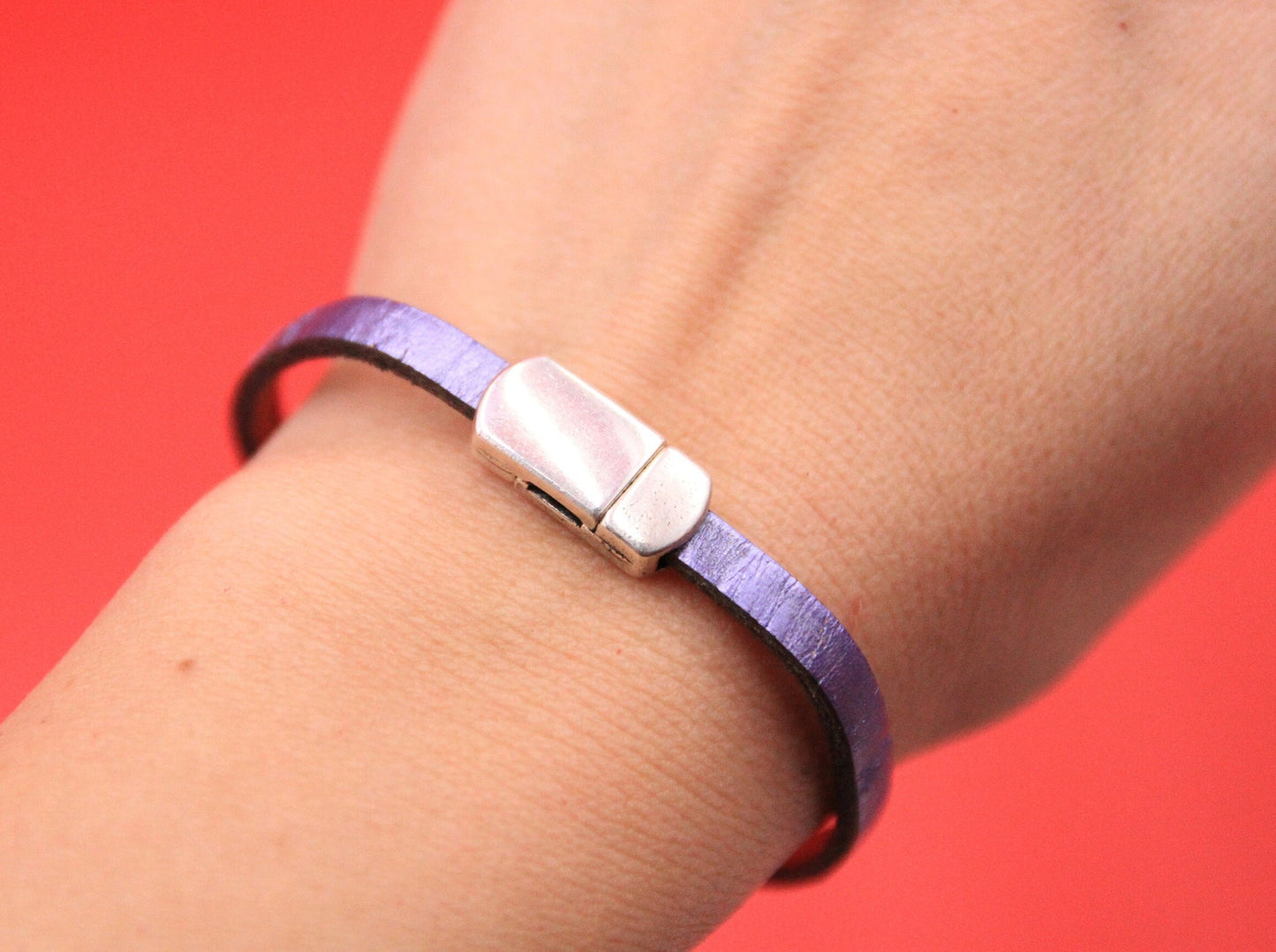 FC0410>>MADE in EUROPE zamak clasp, 5mm flat cord clasp, flat cord clasp (78923/05) Qty1