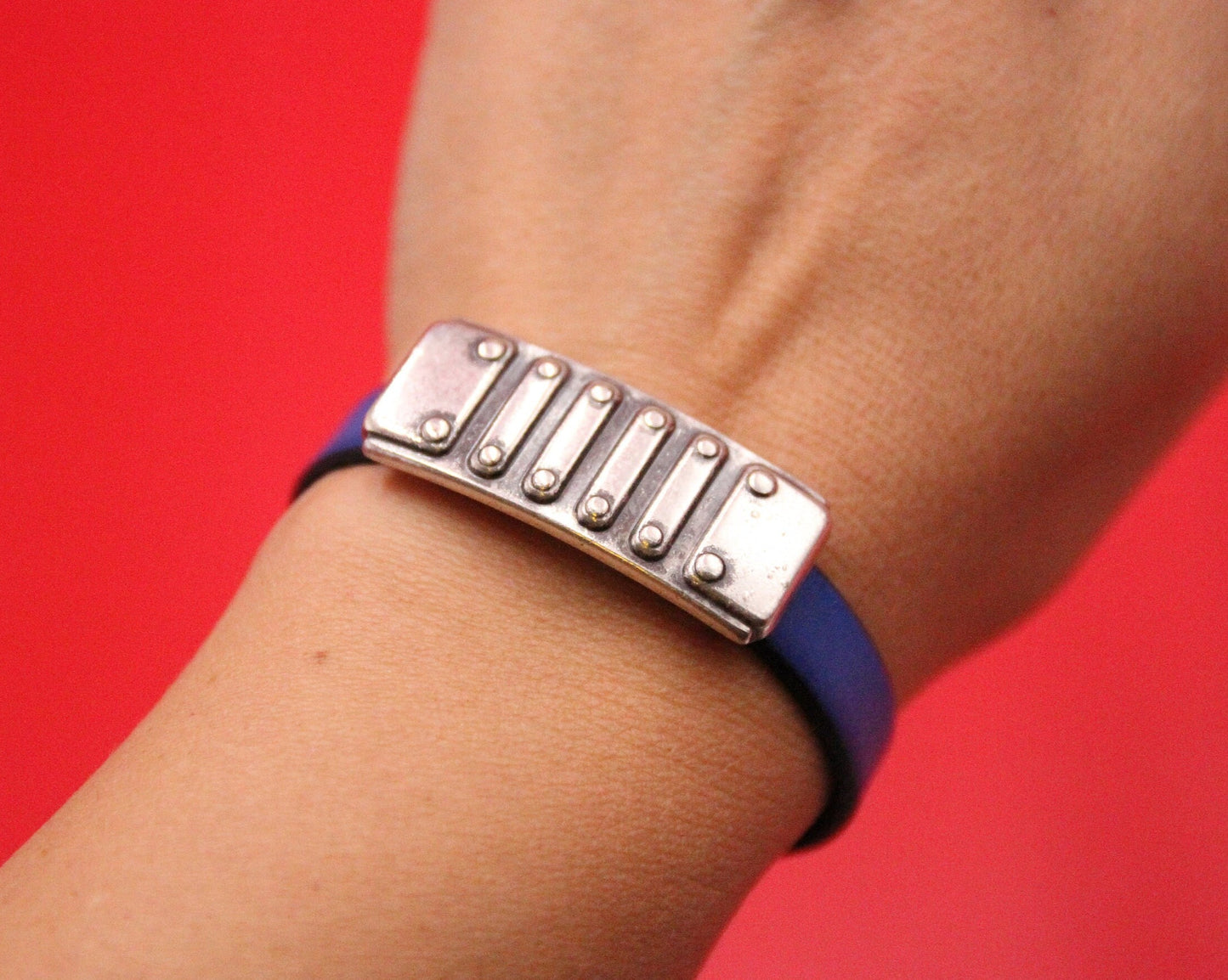 C0167>>MADE in EUROPE zamak connector, 10mm cord connector, flat 10mm leather cord connector (ablz271) Qty 1