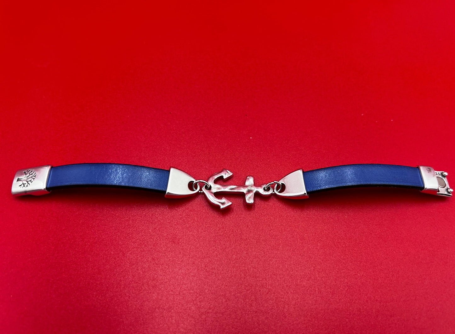 C0168>>MADE in EUROPE zamak anchor connector, bracelet anchor connector, qty 1