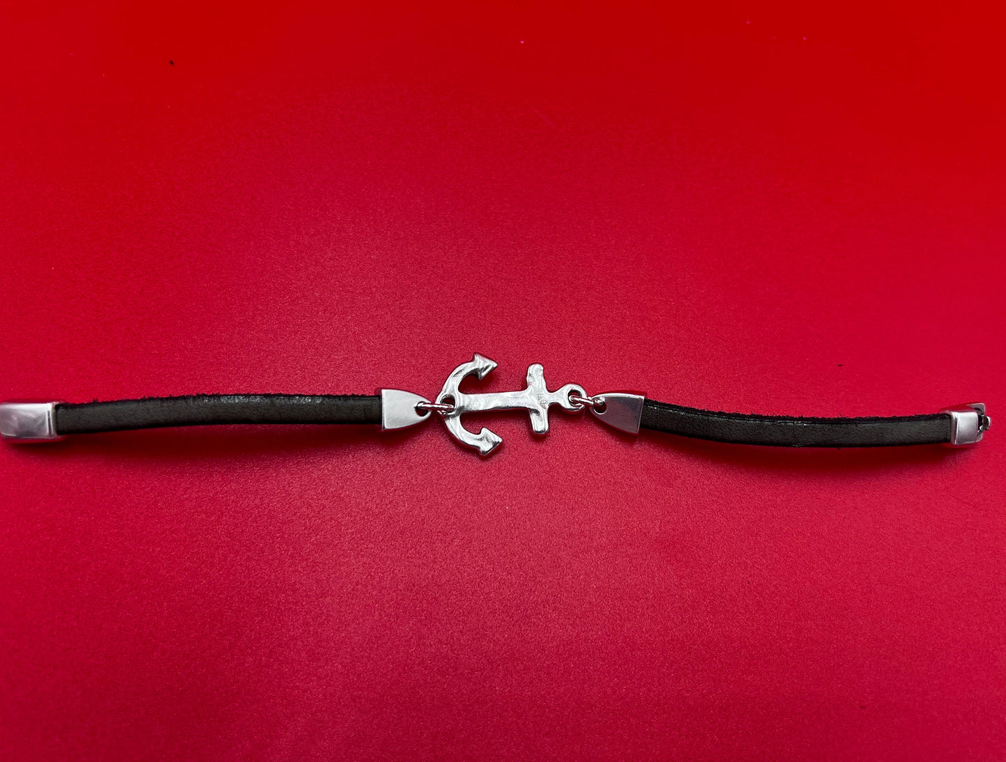 C0168>>MADE in EUROPE zamak anchor connector, bracelet anchor connector, qty 1