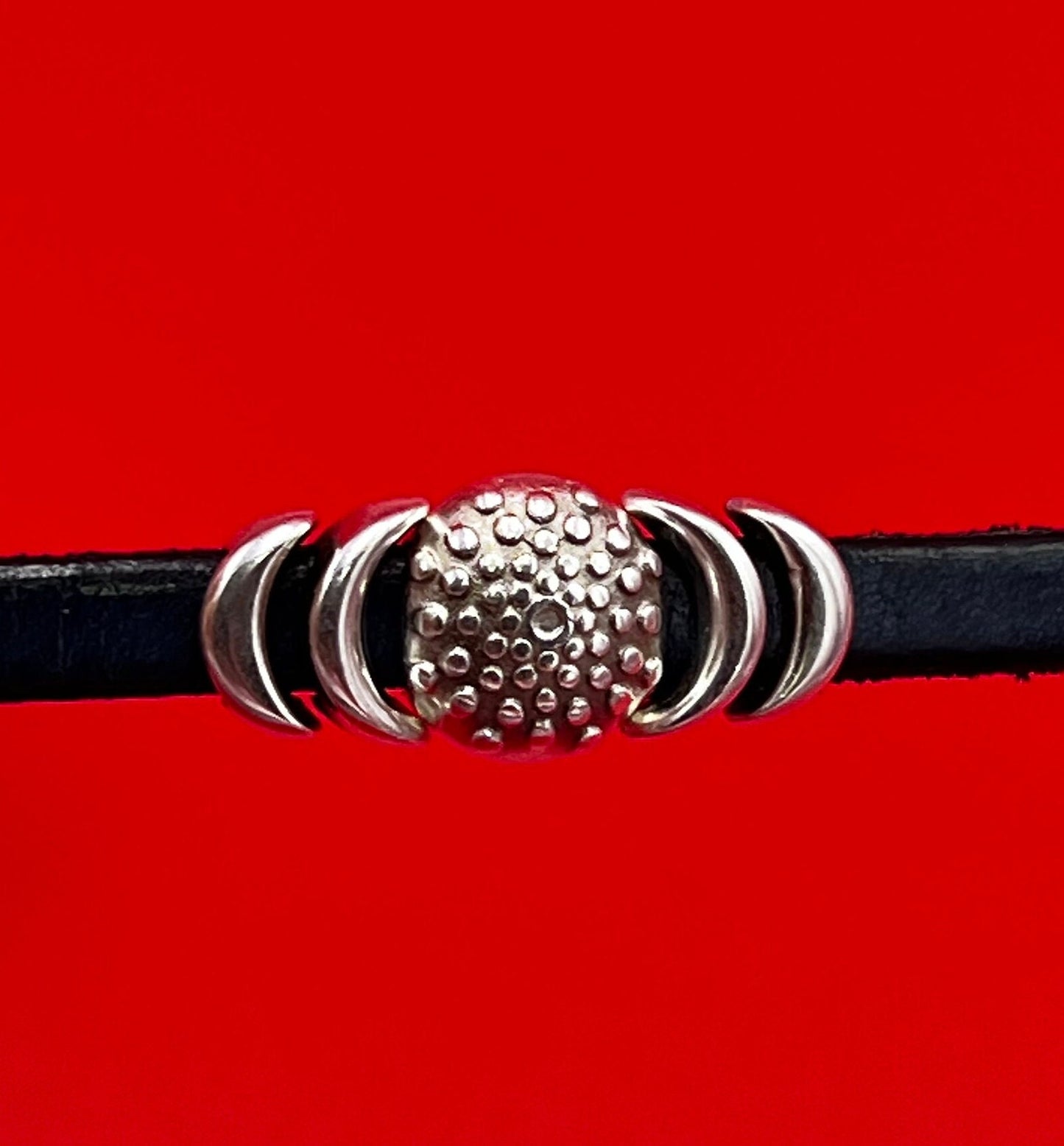 FS0633>>MADE in EUROPE 2 Zamak sliders for flat cord, 5mm flat cord slider, zamak flat sliders qty2