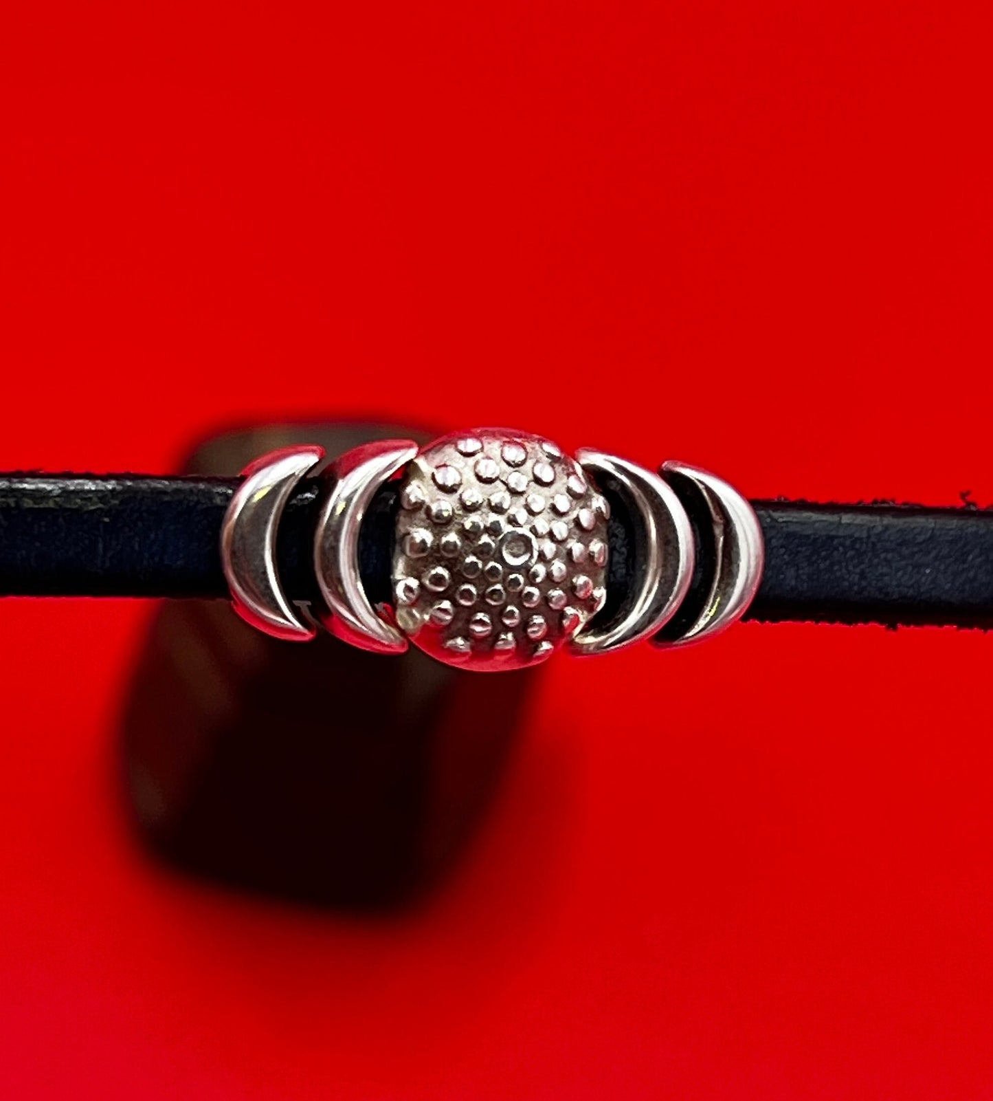 FS0633>>MADE in EUROPE 2 Zamak sliders for flat cord, 5mm flat cord slider, zamak flat sliders qty2