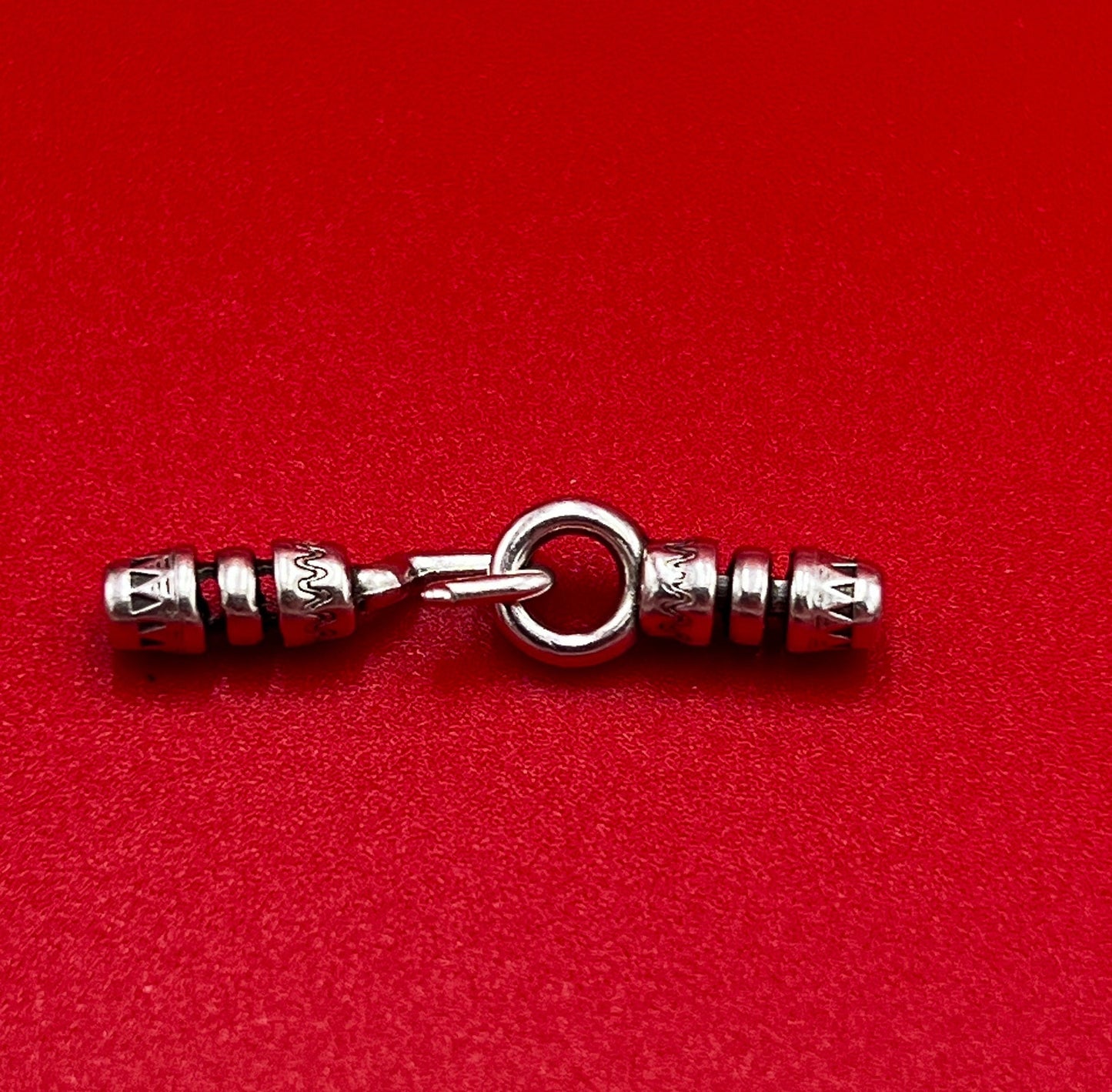 RC0206>>MADE in EUROPE round cord hook clasp, necklace hook clasp Qty1set