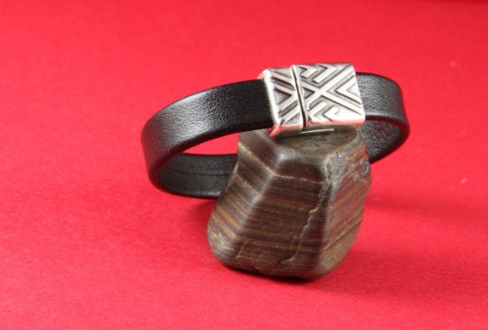 FC0051>>MADE in EUROPE zamak clasp, copper, silver and bronze 10mm flat cord clasp, flat cord  clasp, Qty1