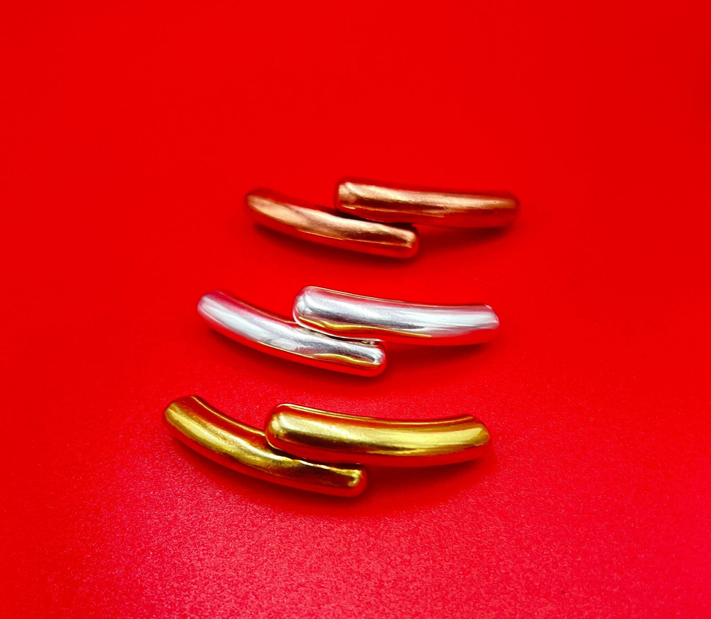RC0001>> MADE in EUROPE 5mm round cord clasp, silver clasp, 5mm round cord copper clasp, 5mm bronze clasp Qty1