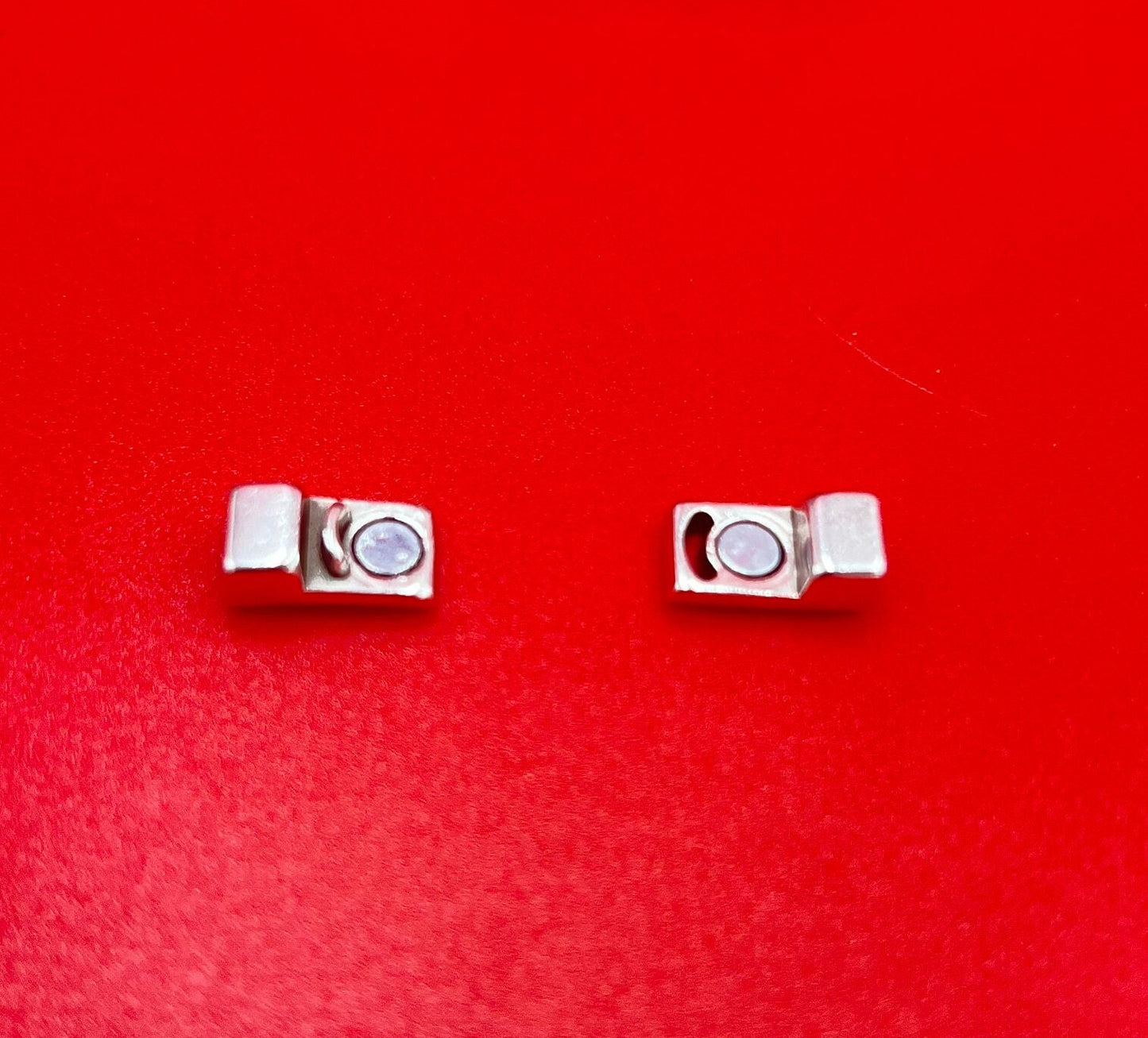 FC0035>>MADE in EUROPE zamak 5mm flat cord clasp,  zamak clasp, 5mm flat cord clasp, Qty1