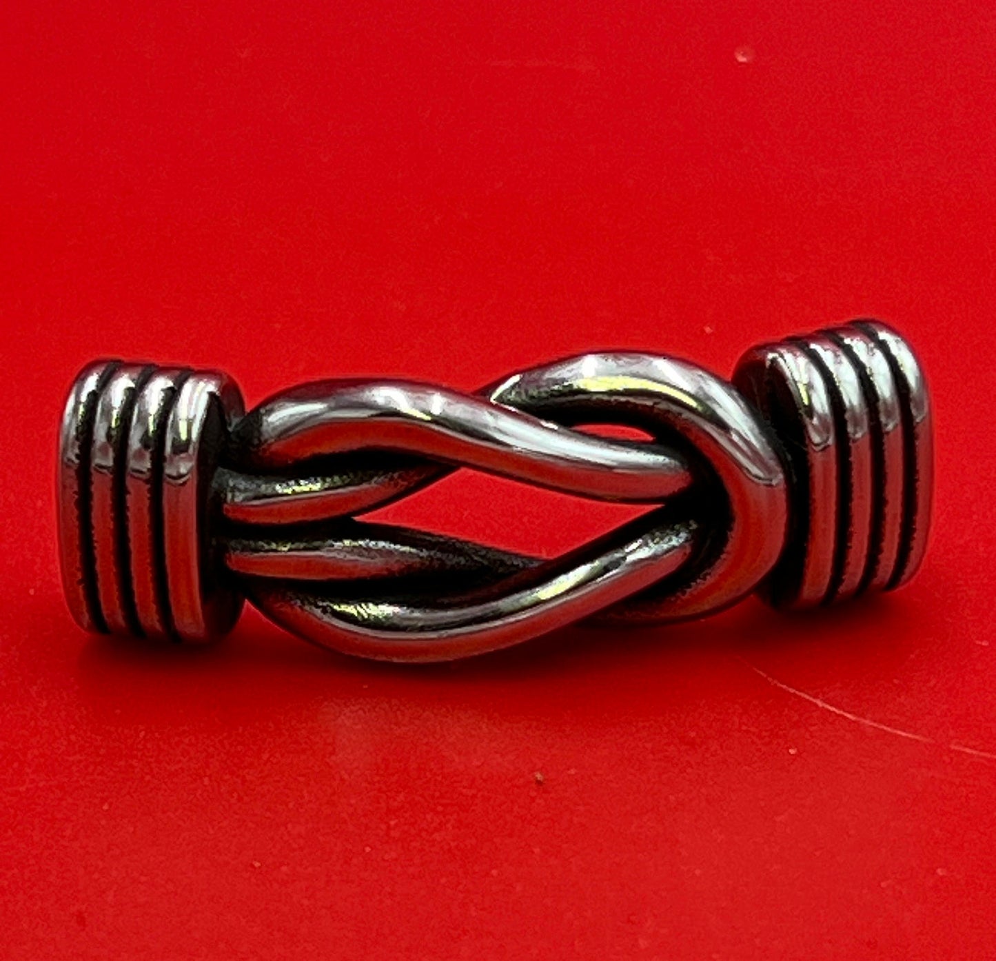 C0182>>304 Stainless steel Celtic knot connector 12x6mm