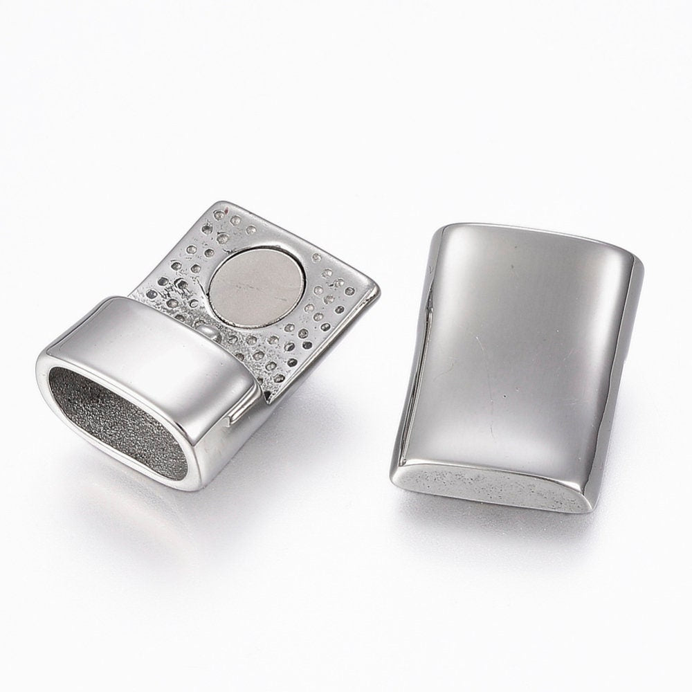 LC0039>> 304 Stainless steel anchor clasp, licorice cord clasp, Stainless steel clasp for licorice cord