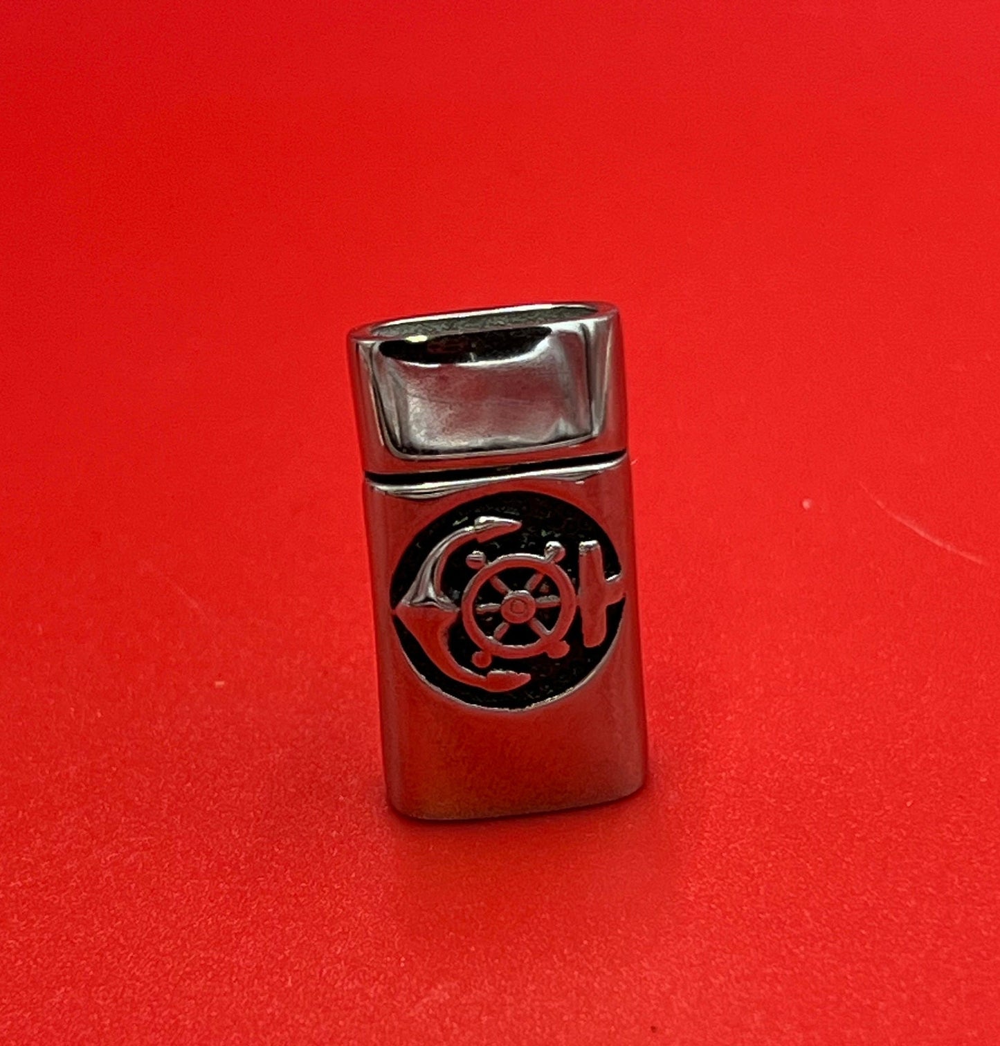 LC0039>> 304 Stainless steel anchor clasp, licorice cord clasp, Stainless steel clasp for licorice cord