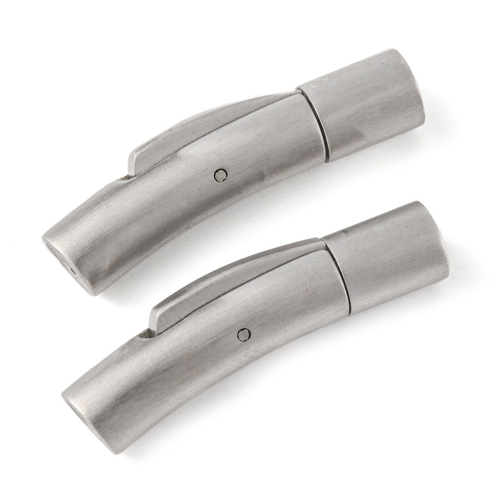 RC0223>>304 Stainless steel 4mm cord bayonet clasp, 4mm round cord clasp