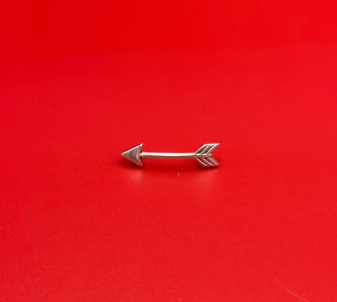 FS0643>>MADE in EUROPE 2 Zamak arrow sliders, 3mm flat cord sliders, 3mm leather cord arrow slider Qty2