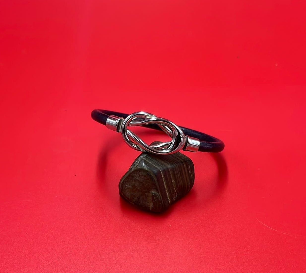 RC0229>>MADE in EUROPE 304 Stainless steel clasp, 5mm round cord clasp, 5mm silver clasp Qty1
