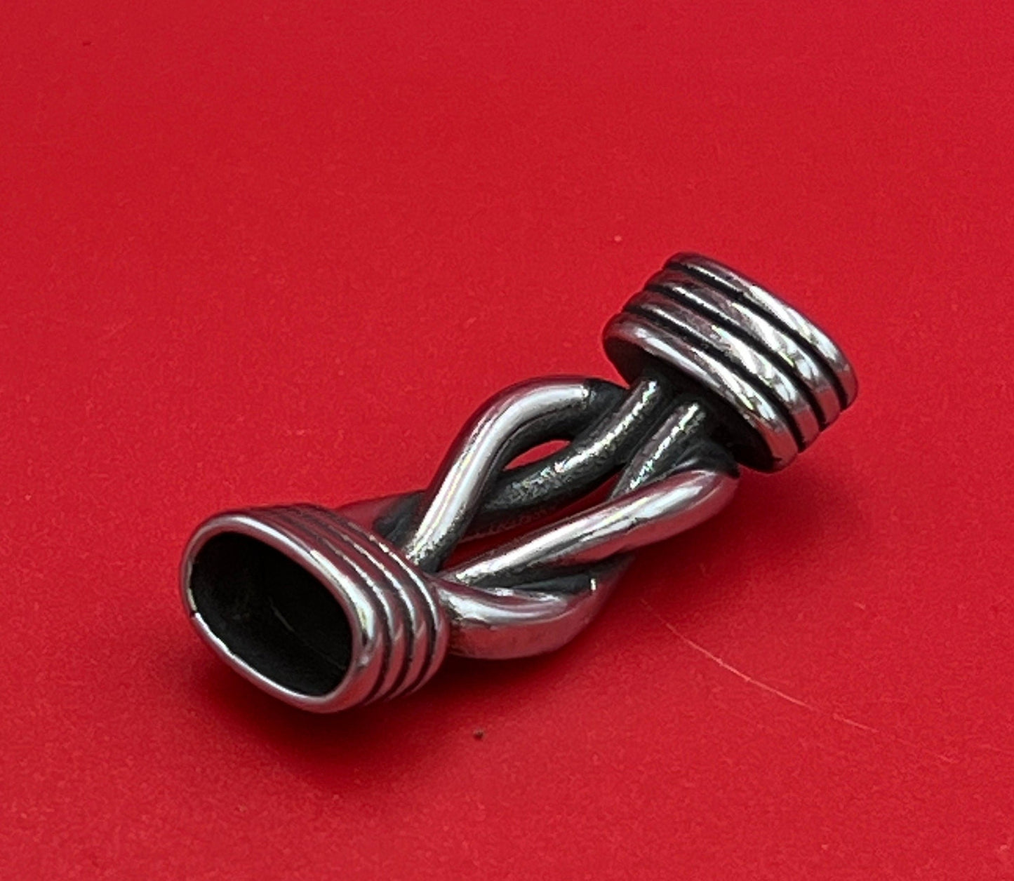 C0182>>304 Stainless steel Celtic knot connector 12x6mm