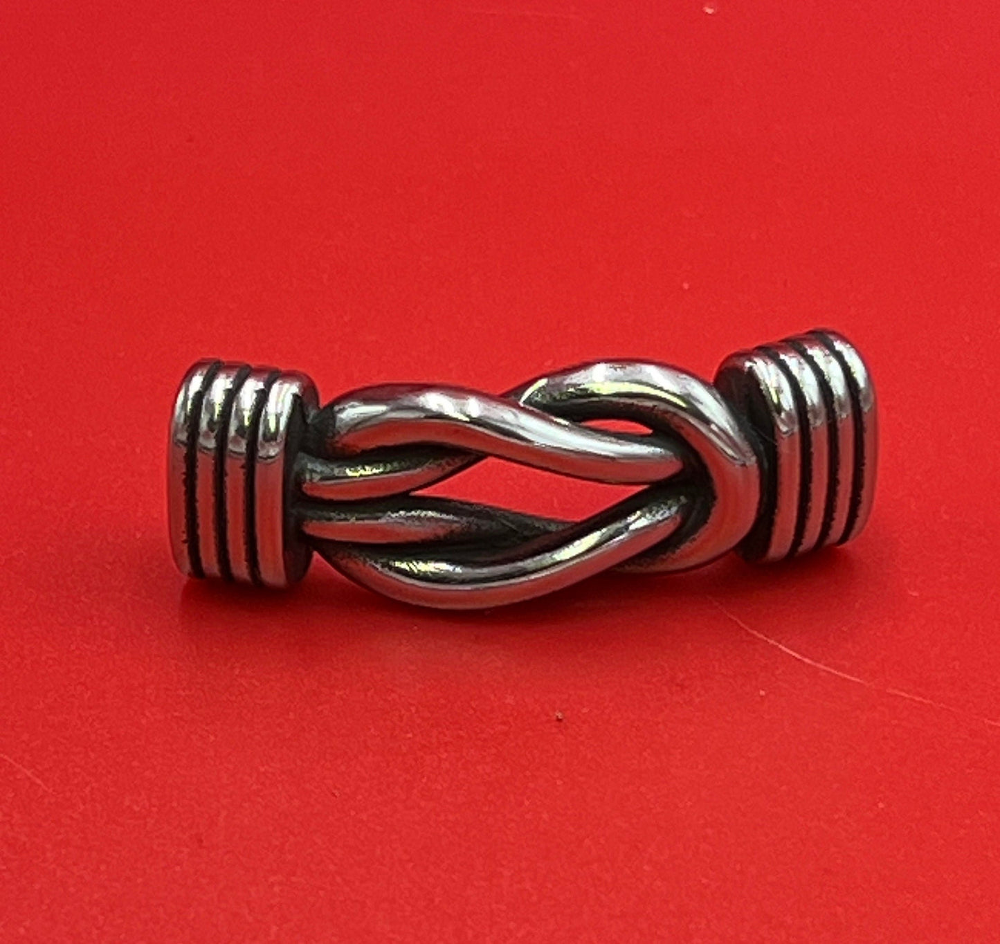 C0182>>304 Stainless steel Celtic knot connector 12x6mm