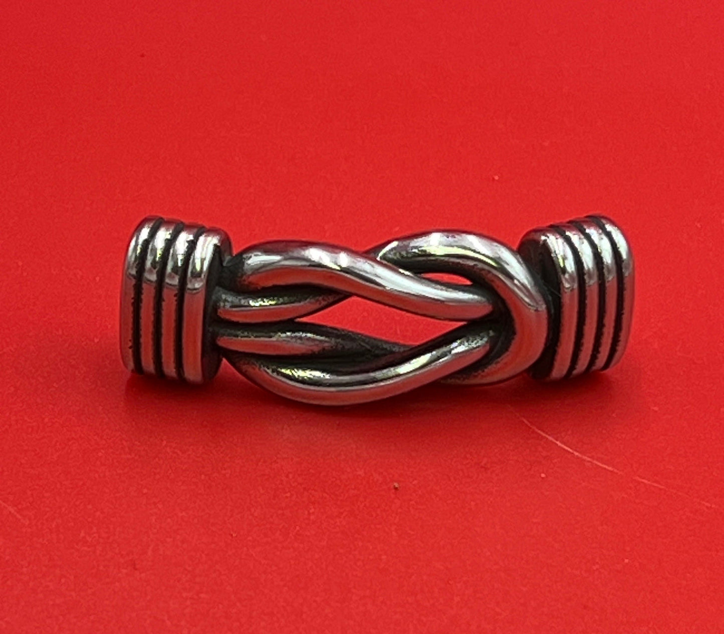 C0182>>304 Stainless steel Celtic knot connector 12x6mm