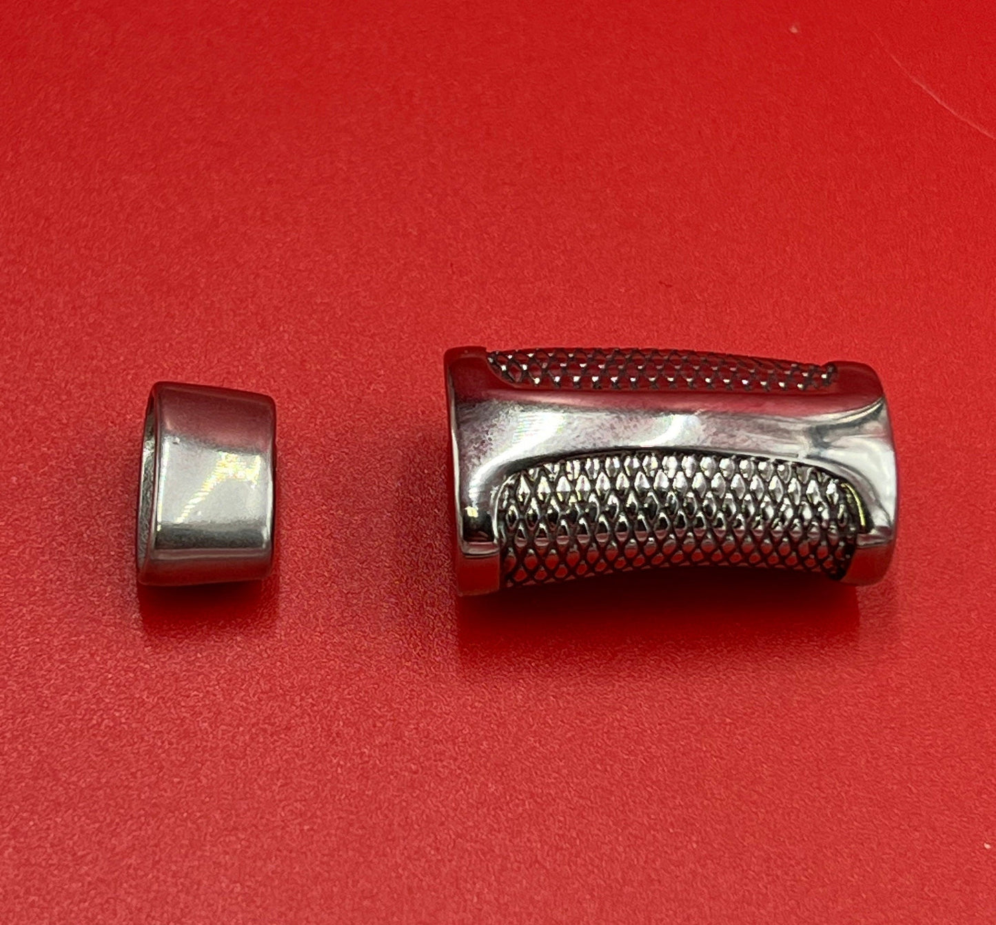 LC0041>> 304 Stainless steel clasp, 10x6mm licorice cord clasp, Stainless steel clasp for licorice cord