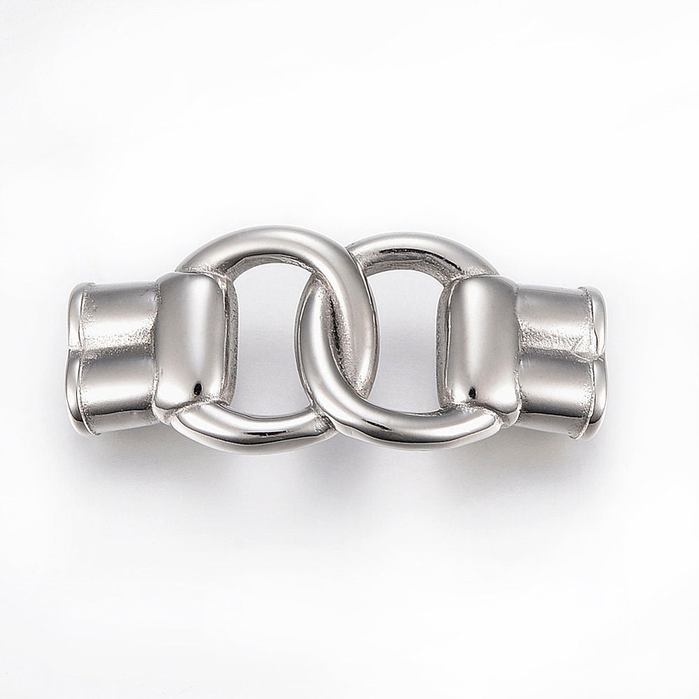 C0185>> 304 Stainless steel connector, Stainless steel 10x5mm connector