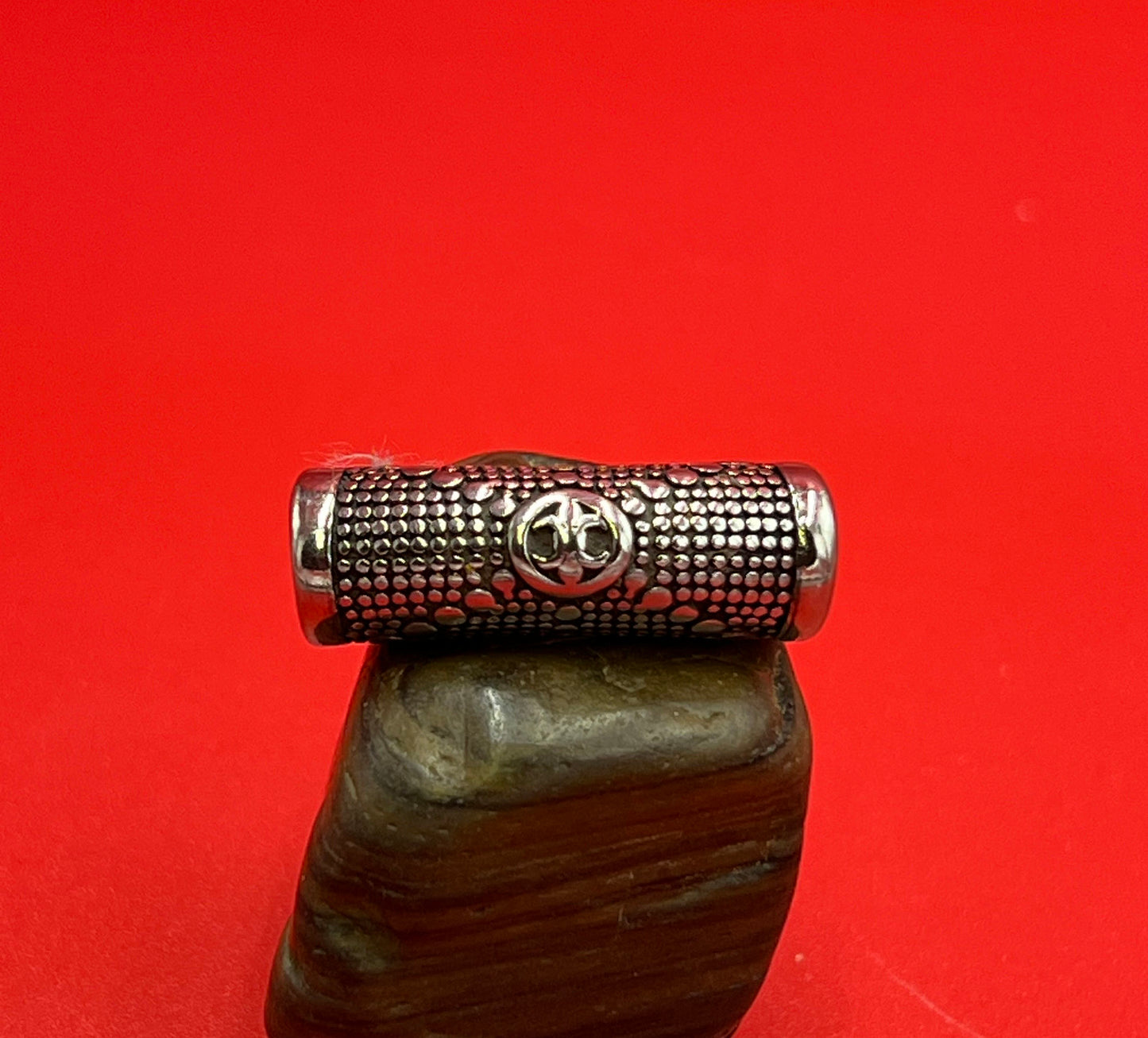 RC0214>>304 Stainless steel 6mm clasp, round cord clasp, 6mm cord clasp, Qty1