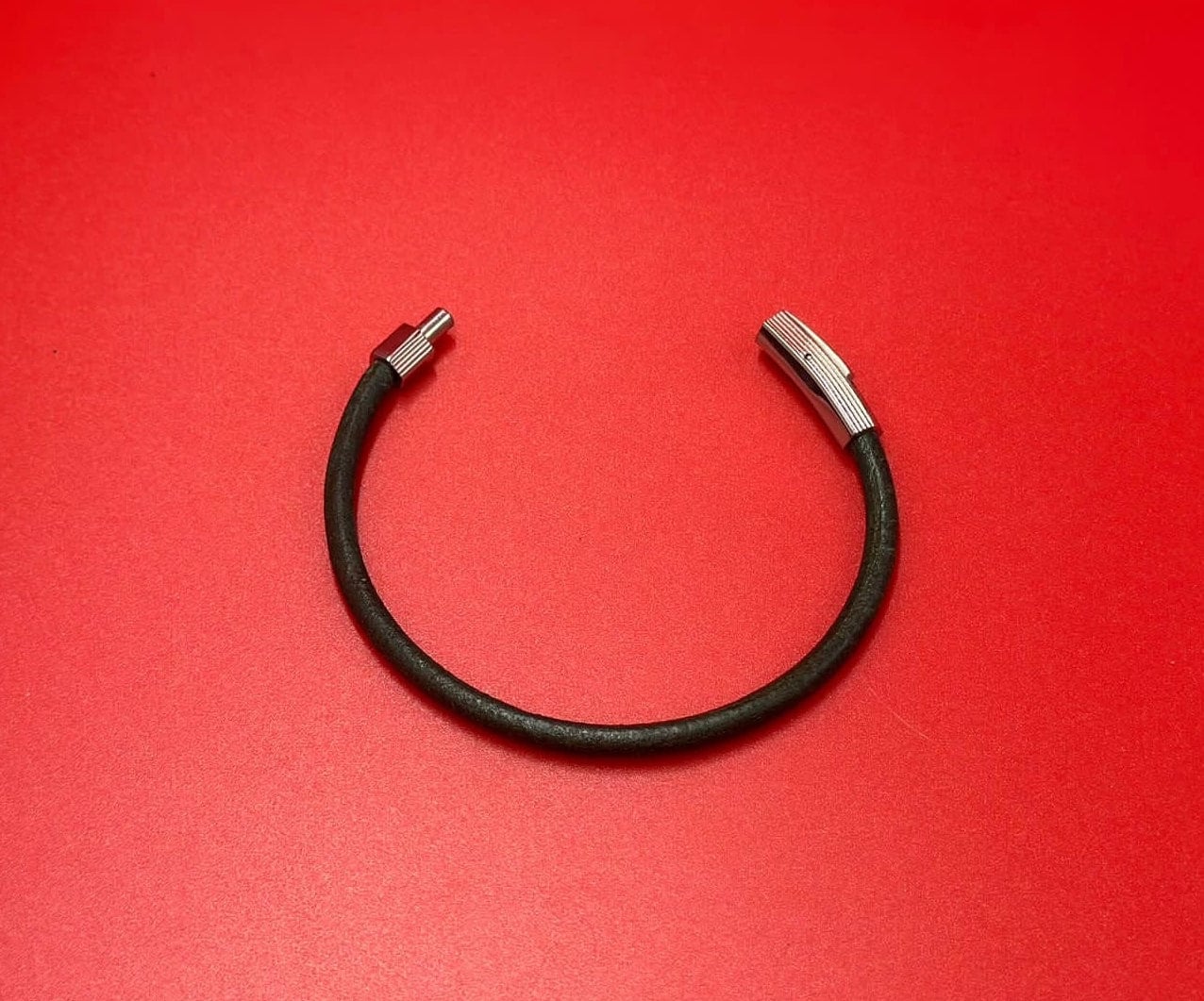 RC0219>>304 Stainless steel 4mm cord bayonet clasp, 4mm round cord clasp