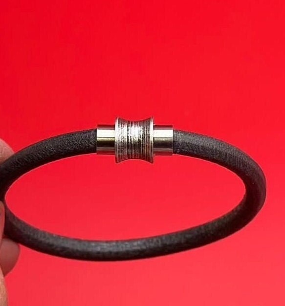 RC0228>>304 Stainless steel clasp, Stainless steel round cord clasp, Qty1