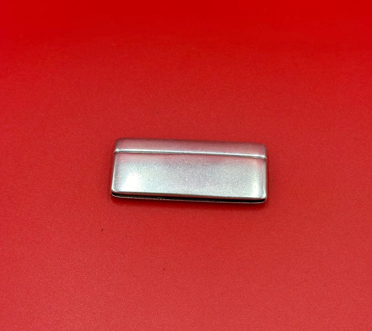 FC0430>>MADE in EUROPE flat cord magnetic clasp, 50mm flat cord clasp, large magnetic clasp qty1
