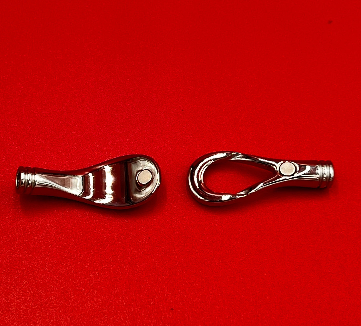 RC0233>>304 Stainless steel clasp, 5mm stainless steel clasp, 5mm cord clasp  Qty1