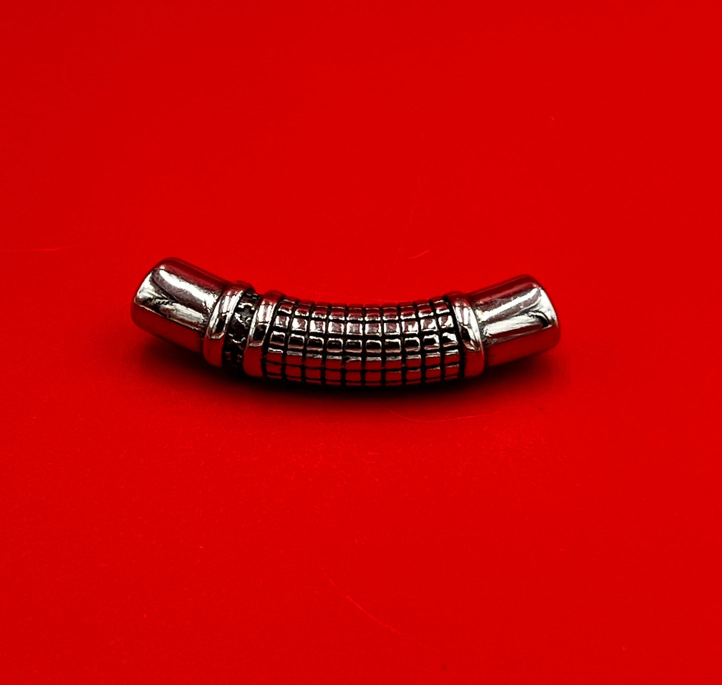C0199>> 304 Stainless steel tube connector, 6.5mm hole connector, round cord tube connector  qty1