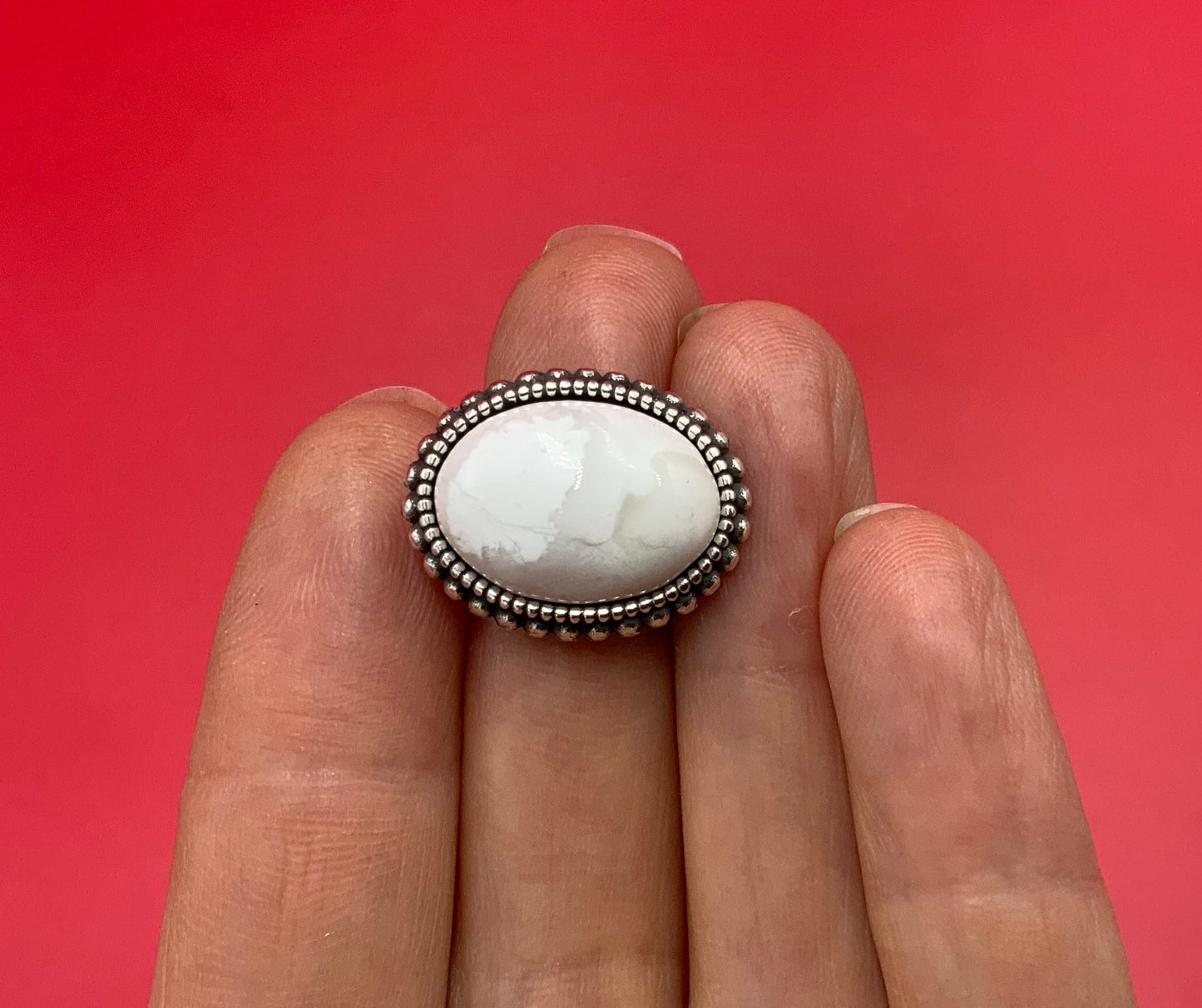 FS0551>>MADE IN EUROPE zamak oval slider with natural gemstone, 10mm flat cord slider with natural stone cabochon, Qty1