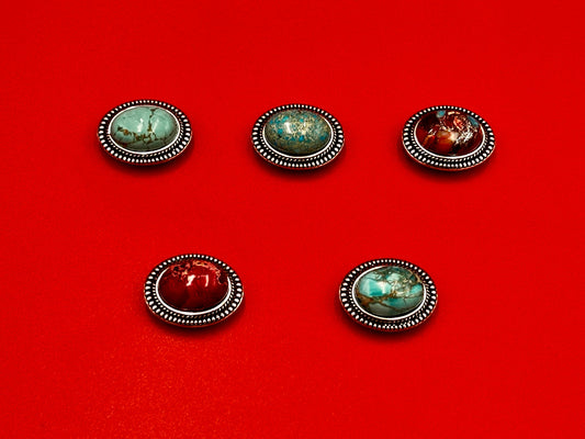 FC0398>>MADE in EUROPE zamak oval clasp for 10mm, SILVER plated oval flat cord clasp with gemstone, 10mm flat cord clasp, (TM10X3SMIS) Qty1