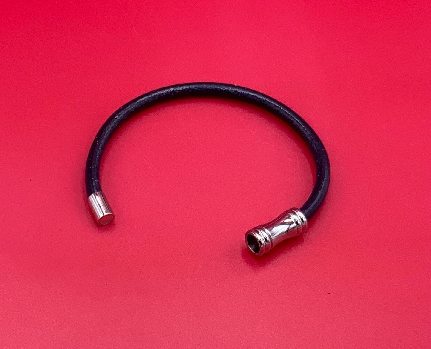 RC0240>>304 stainless steel clasp for 5mm round cord, 5mm cord clasp, 5mm round cord clasp qty1