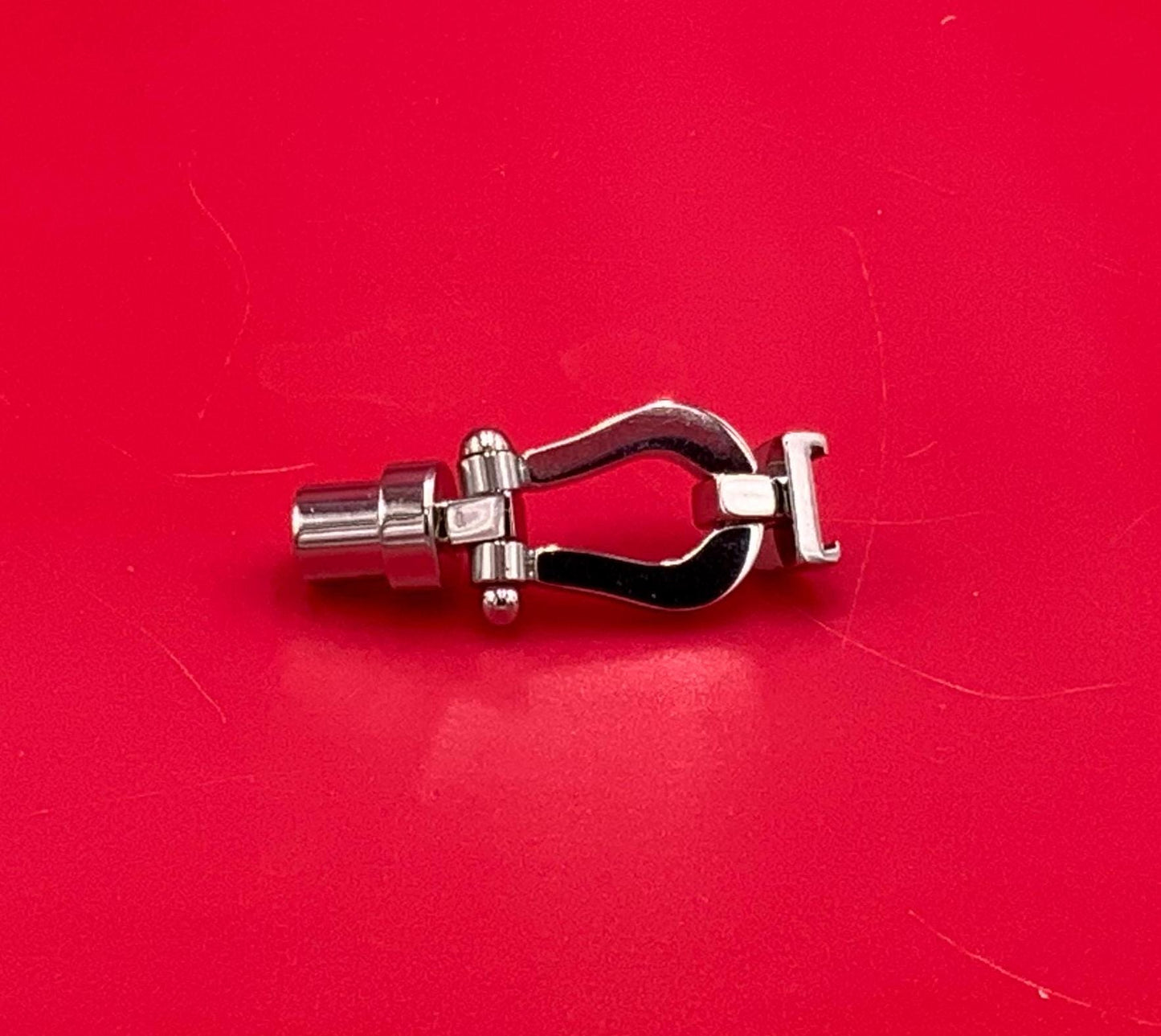 RC0241>>304 stainless steel clasp for 5mm round cord, 5mm cord clasp, 5mm round cord clasp qty1