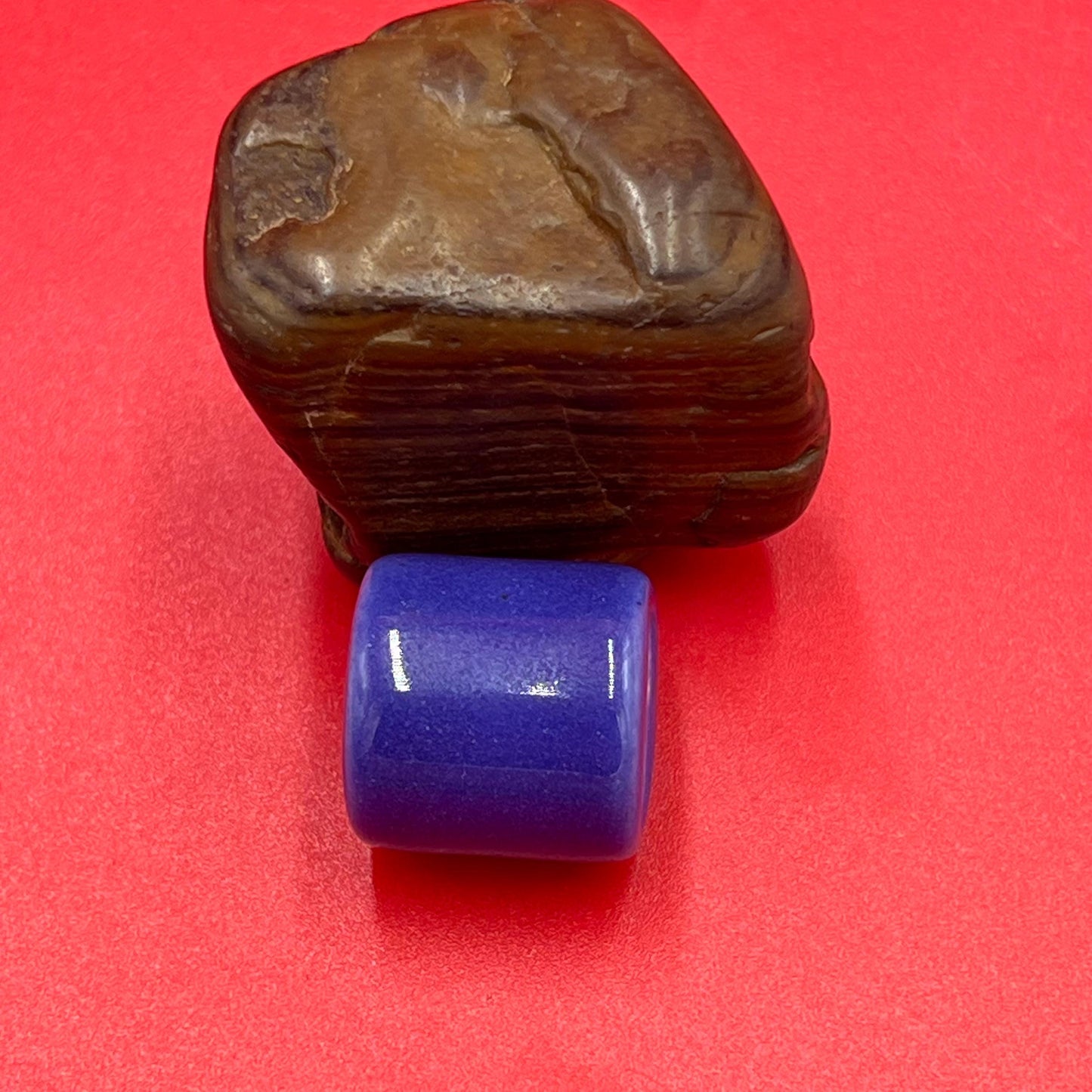 LS0113>>MADE IN EUROPE ceramic licorice cord sliders, licorice ceramic slider, 10x6mm ceramic sliders (qty 1)