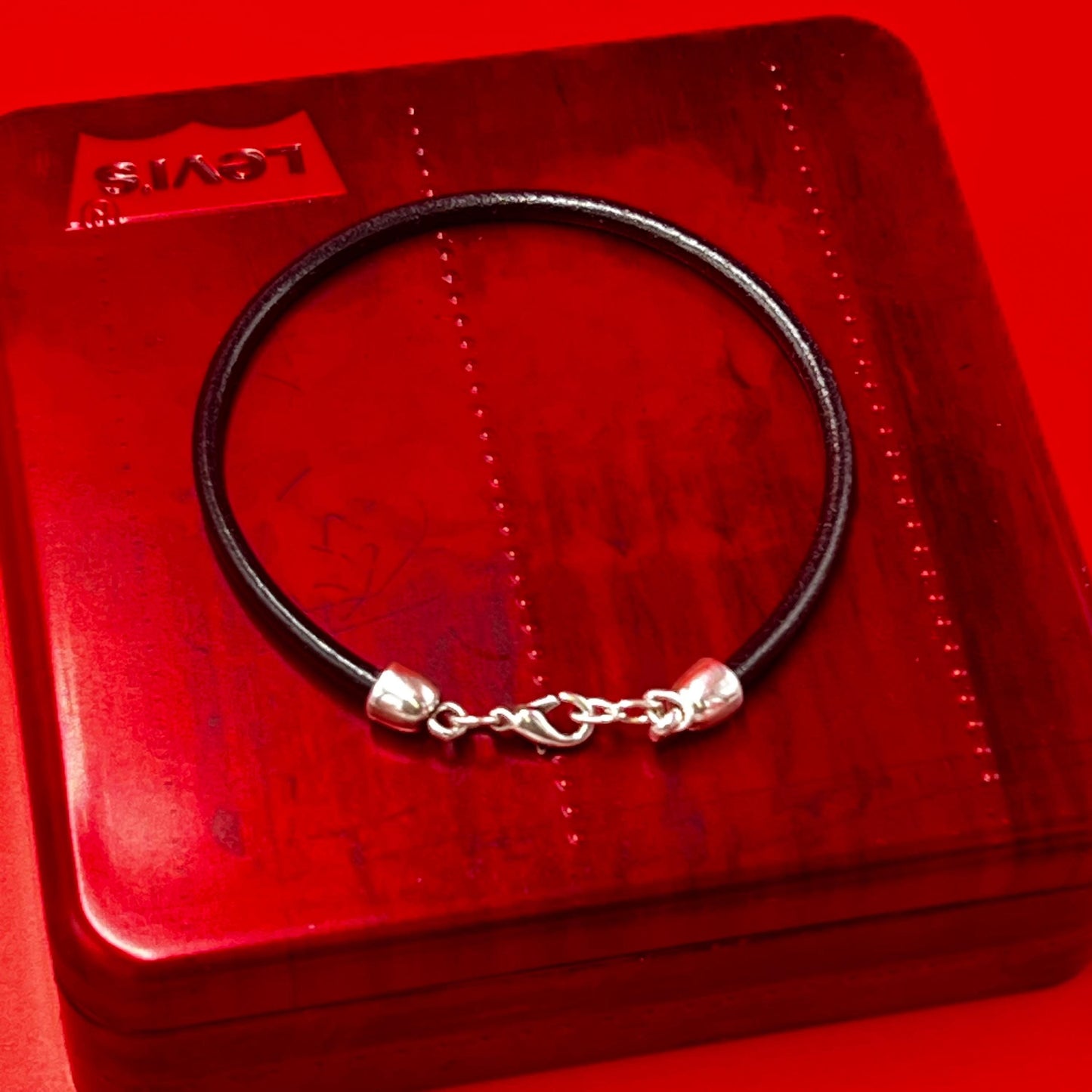 RC0256>>MADE IN EUROPE 3.5mm cord clasp, 3.5mm round leather cord clasp, round cord zamak clasp  Qty1